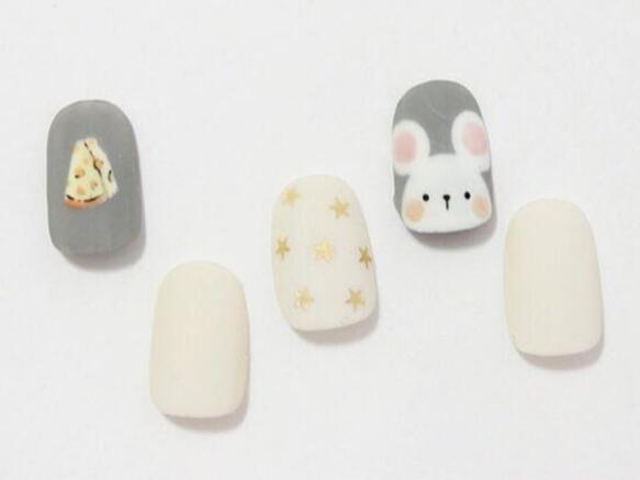 新年美甲 | 可可愛愛的鼠年美甲，也太可愛了