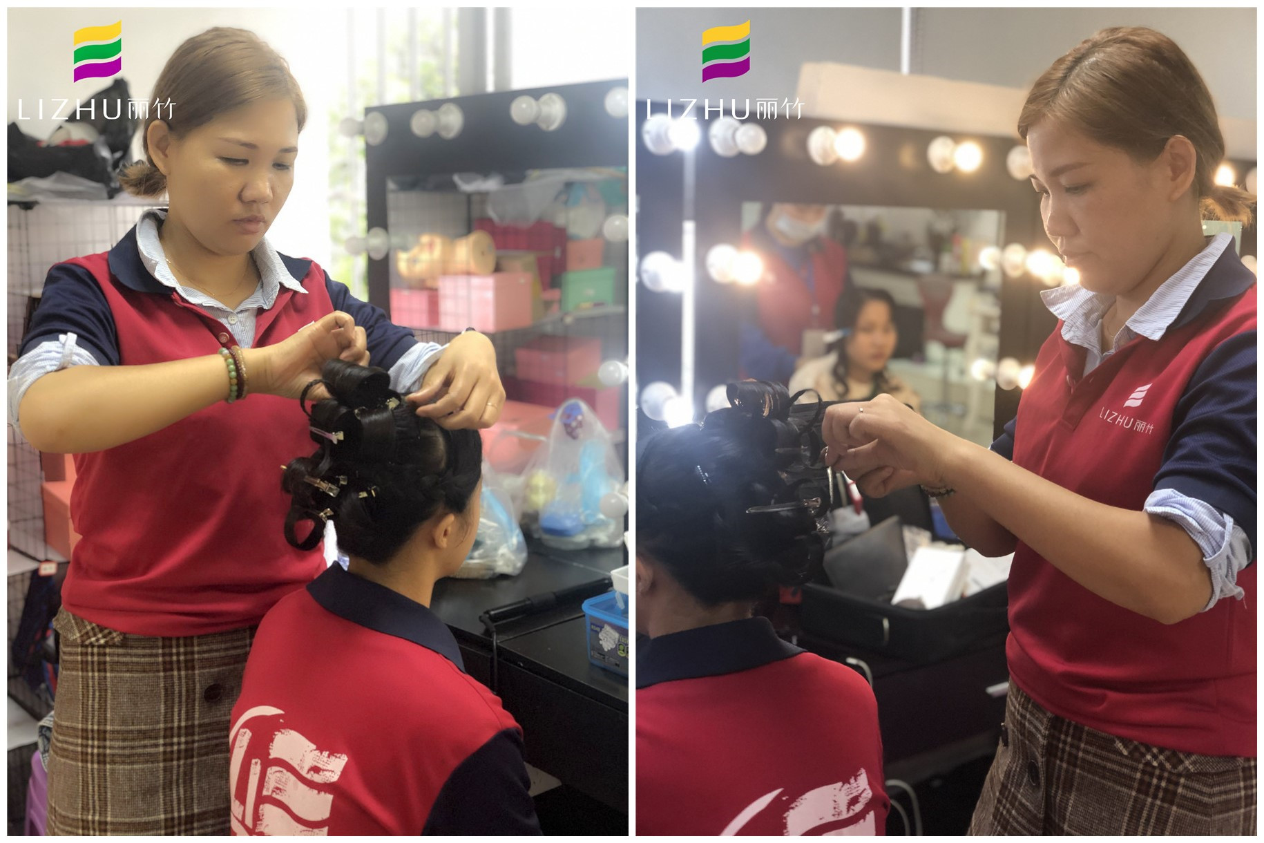 化妝學(xué)員感言：嚴師才能出高徒