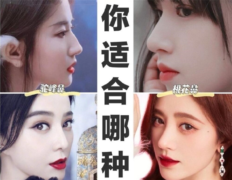 世界公認好看的鼻形，你喜歡哪一款？