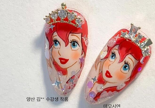 彩繪迪士尼美甲，南寧口碑好的美甲學(xué)校邀你一起畫(huà)