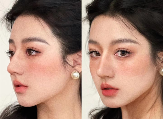 適合方圓臉的天菜畫(huà)法，廣西化妝美妝職業(yè)培訓(xùn)分享