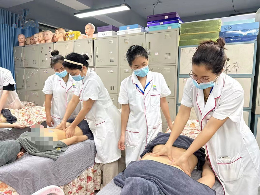 為什么要做腰部按摩？南寧美容美體管理課程解說