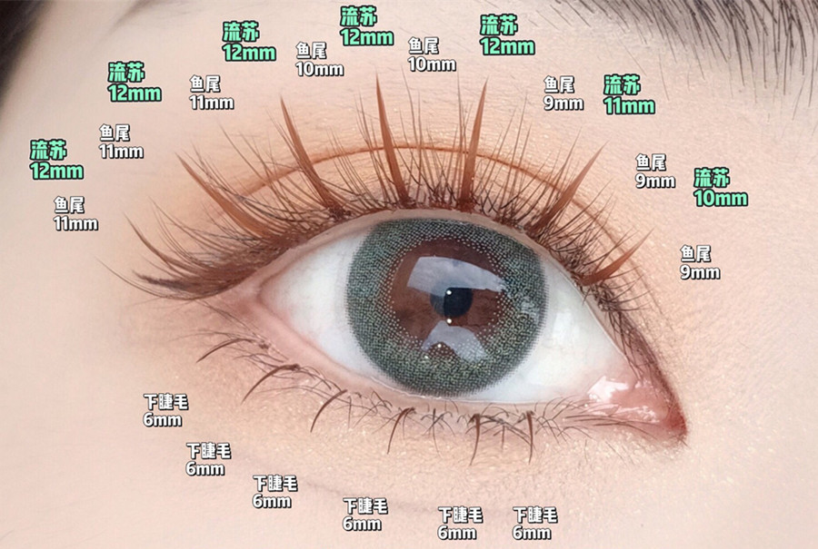 美睫單簇睫毛合集，南寧美睫培訓機構推薦