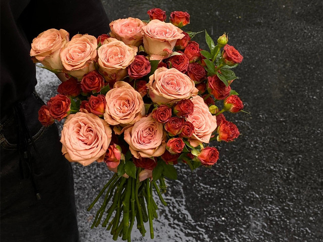 初秋浪漫感花束，南寧花藝師學(xué)校分享