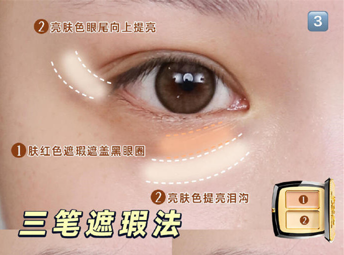?六種保姆級(jí)遮瑕畫法，廣西化妝造型師分享教程