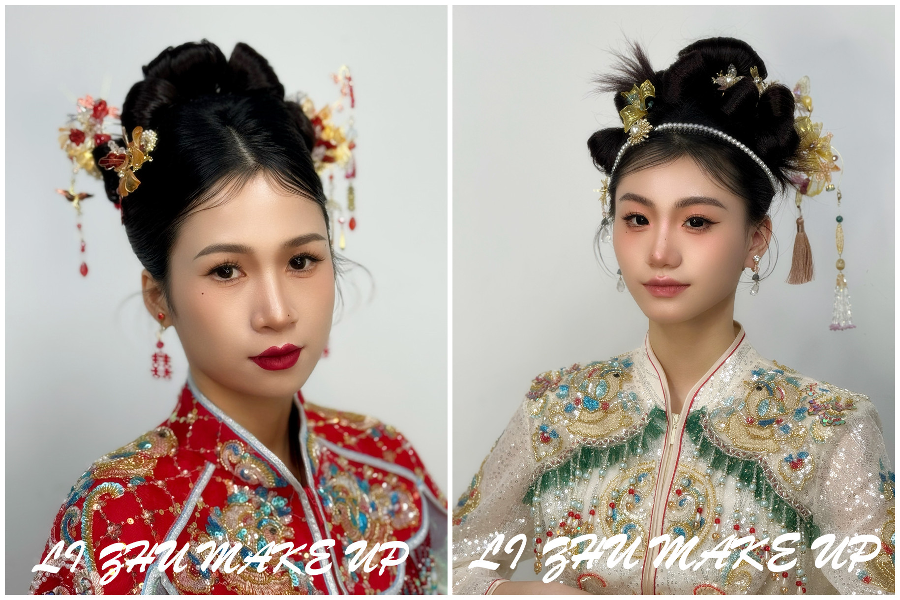 秀禾新娘 | 南寧學(xué)化妝高彩培訓(xùn)作品