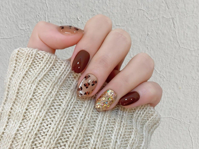 瑪瑙色系美甲，南寧美甲款式分享