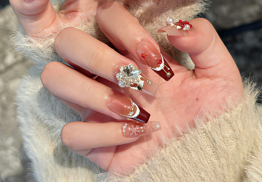 春日氛圍感美甲，廣西美甲店推薦